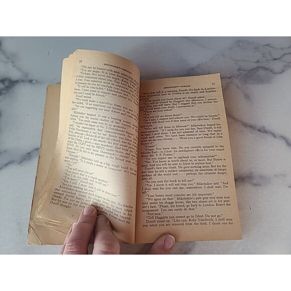 Assignment Zoraya By Edward S. Aarons Paperback - Picture 5 of 10